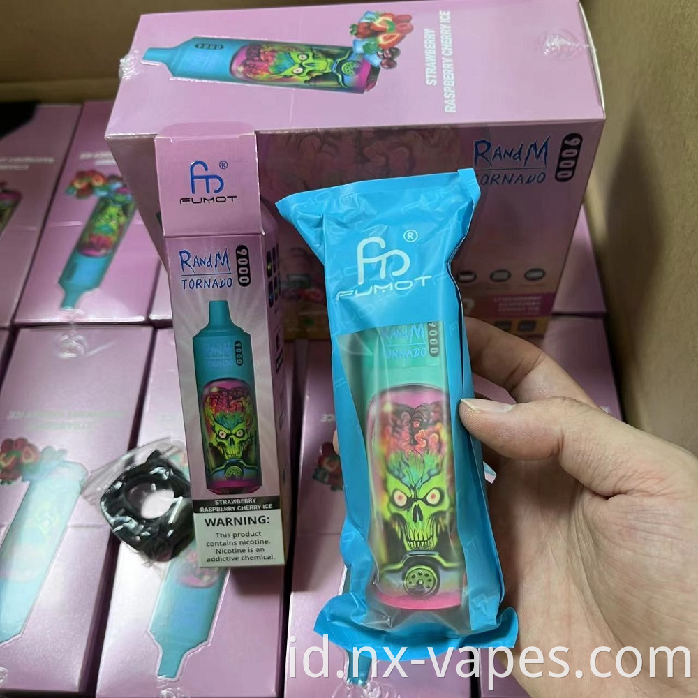 R and M Tornado 9000 Puffs Disposable Vape